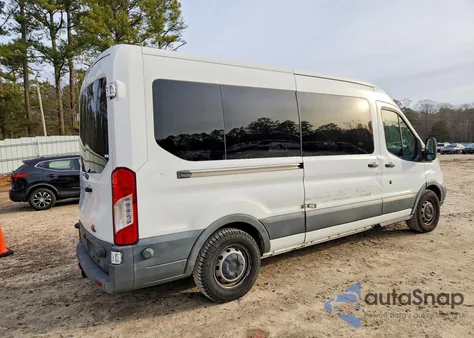 2016 Ford Transit T-350 Passenger Van z USA, uszkodzony, nr VIN 1FBAX2CM9GKB12311
